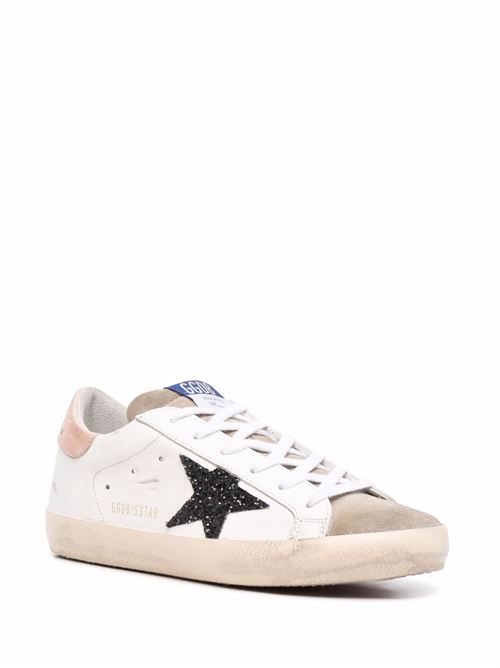Super Star Sneakers with Glitter Star GOLDEN GOOSE | GWF00101F00271481579